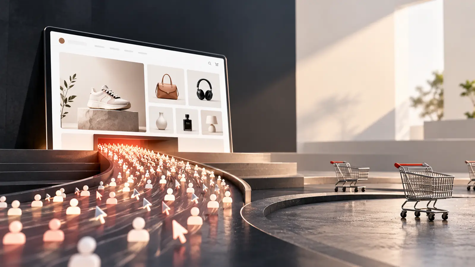 WooCommerce traffic but no sales conversion funnel