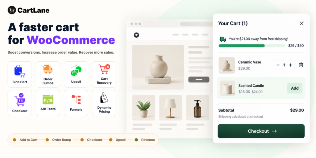 CartLane Pro software preview